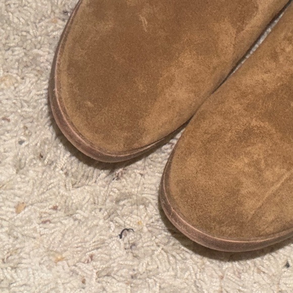 EUC Vince Camuto Pamma Suede Buckle Block Heel Ankle Booties Boots Size 8.5 - Picture 5 of 8